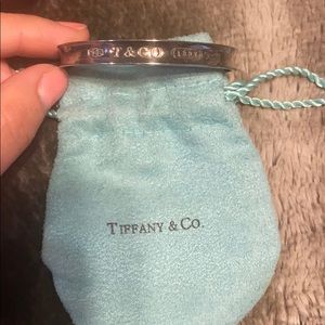 Tiffany & Co 1837 cuff bracelet sterling silver